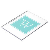 Monogram-Notebook Notizblock (Linke Seite)