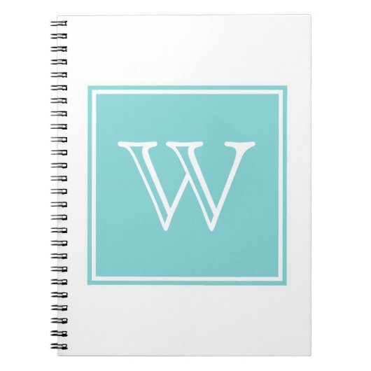 Monogram-Notebook Notizblock (Vorderseite)