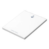 Monogram Notepad Notizblock (Rotiert)