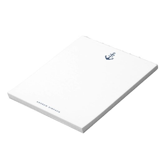 Monogram Notepad Notizblock (Rotiert)