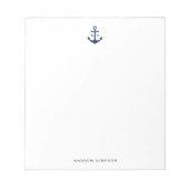 Monogram Notepad Notizblock (Vorderseite)