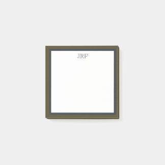 Monogram Notes Post-it Klebezettel