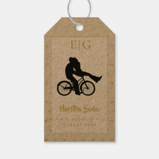 Monogram Nuestra Boda Spanish Wedding Gift Favor Geschenkanhänger