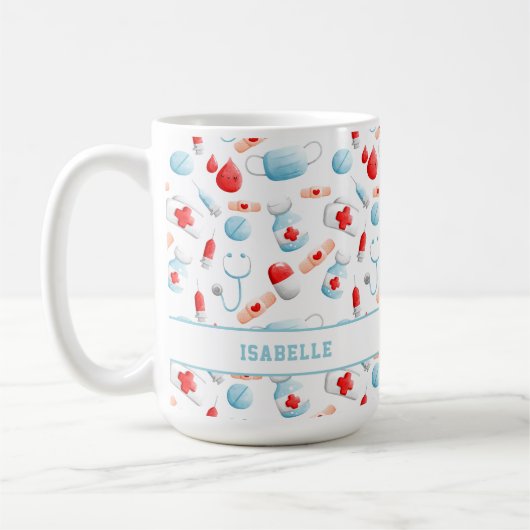 Monogram Nurse Large Kaffeetasse (Links)