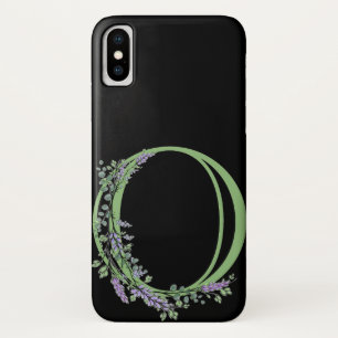 Monogram O Lavendel Eucalyptus Case-Mate iPhone Hülle