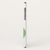 Monogram O Lavendel Eucalyptus Case-Mate iPhone Hülle (Hinten/Links)