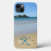 Monogram Ocean Beach Case-Mate iPhone 13 Fall Case-Mate iPhone Hülle (Rückseite)