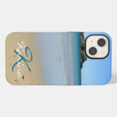 Monogram Ocean Beach Case-Mate iPhone 13 Hülle (Rückseite (Horizontal))