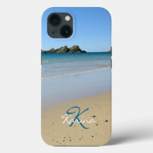 Monogram Ocean Beach Case-Mate iPhone 13 Hülle