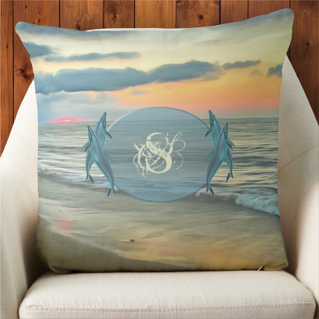 Monogram Ocean Sunset 0735 Kissen (Von Creator hochgeladen)
