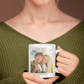 Monogram Overlay Luxe Kaffeetasse