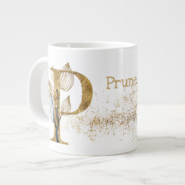 Monogram "P" Jumbo Tasse Soup Ice Cream