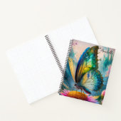 Monogram Painted Butterfly Notizblock (Innenseite)