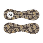 Monogram Paisley-Hintergrund Baseball (Paneele)