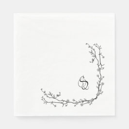 Monogram Paper Napkins Serviette
