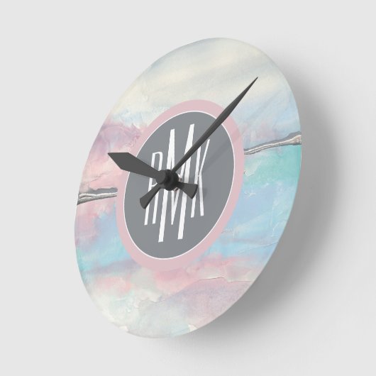 Monogram | Parfait II Runde Wanduhr (Winkel)