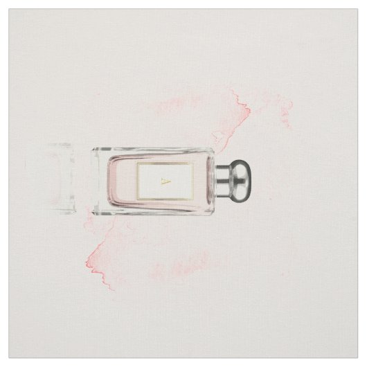 Monogram Parfüm Flasche Elegant Stoff (Muster)