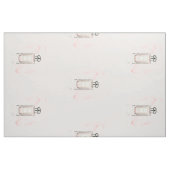 Monogram Parfüm Flasche Elegant Stoff (Fat Quarter (45,7 x 55,9 cm))