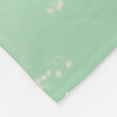 Monogram Paris Cityscape Spring Fleece Blanket (Ecke)