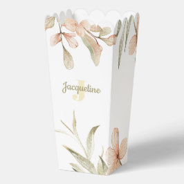 Monogram Pastellbaby Pink Sky Baby Blume Design Geschenkschachtel