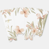 Monogram Pastellbaby Pink Sky Baby Blume Design Geschenkschachtel (Ungeklappt)