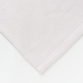 Monogram Personalisiert Pink Initial Fleece Blanke (Ecke)