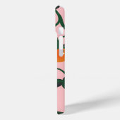 Monogram Personalisiert Retro Tomato Vine Muster Case-Mate iPhone Hülle (Rückseite / Links)