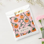 Monogram Personalisiert Retro Tomato Vine Muster Geschenktütchen (Versiegelt)