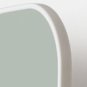 Monogram Personalisiert Sage Green Pickleball Padd Schläger (Linke Seite)