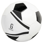 Monogram Personalisiert Soccer Ball (Dreiviertel)