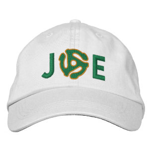 Monogram Personalize 45 Distanzhalter DJ bestickte Baseballkappe