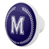 Monogram Personalized Drawer Handles Pulls Knobs Keramikknauf (Rechts)