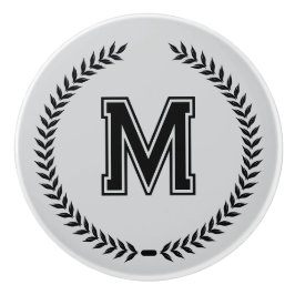 Monogram Personalized Drawer Handles Pulls Knobs  Keramikknauf
