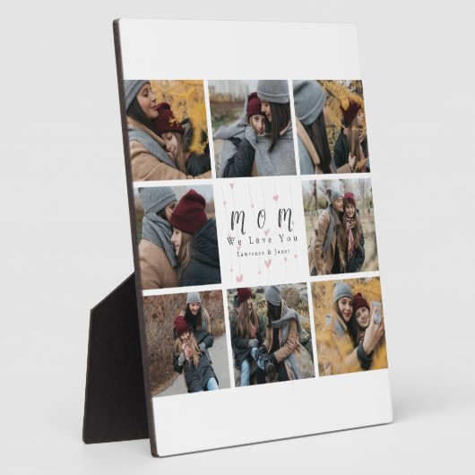 Monogram personalized fotoplatte (Seite)