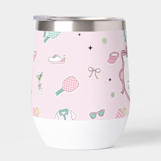 Monogram Pickleball Cup-Geschenk (Rechts)