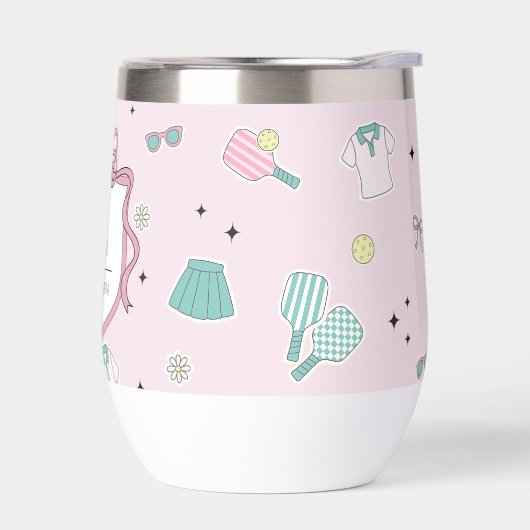 Monogram Pickleball Cup-Geschenk (Links)