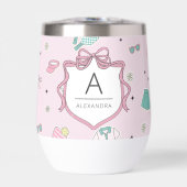 Monogram Pickleball Cup-Geschenk (Vorderseite)