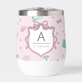 Monogram Pickleball Cup-Geschenk