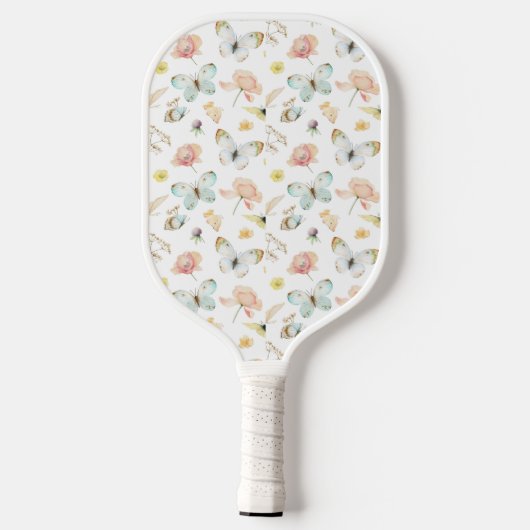 Monogram Pickleball Paddle Butterflies (Rückseite)