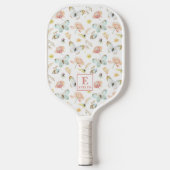 Monogram Pickleball Paddle Butterflies (Vorderseite)