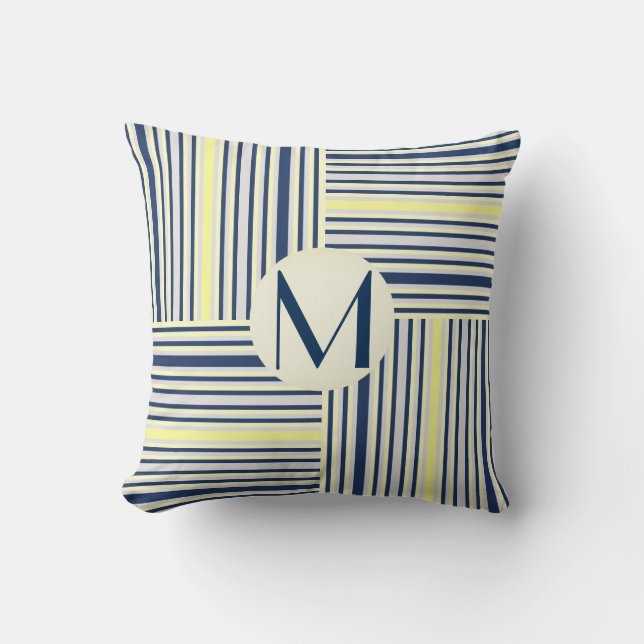 Monogram-Pillow Kissen (Vorderseite)