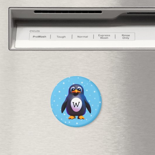 Monogram Pinguin Magnet (In Situ (Geschirrspüler))
