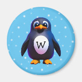 Monogram Pinguin Magnet (Vorne)