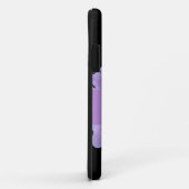 Monogram Pink Blume Classic Black Case-Mate iPhone Hülle (Hinten/Rechts)