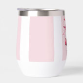 Monogram Pink Bow Cherries Coquette Ästhetik (Rechts)