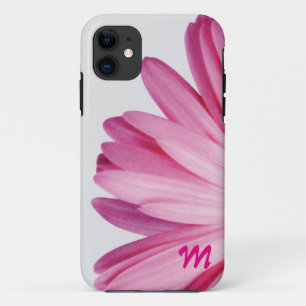 Monogram Pink Daisy Petals - Super Niedlich Case-Mate iPhone Hülle