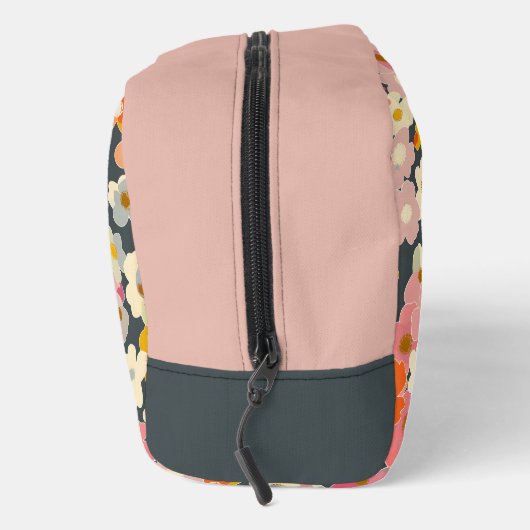 Monogram Pink Florals erste Waschbeutel (Rechts)