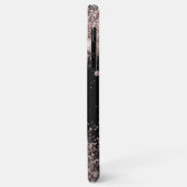 Monogram Pink Glam Case-Mate iPhone Hülle (Hinten/Links)