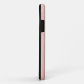 Monogram Pink Glitzer Tropfens Glam Case-Mate iPhone Hülle (Hinten/Rechts)