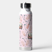 Monogram Pink Golf Gear Trinkflasche (Links)